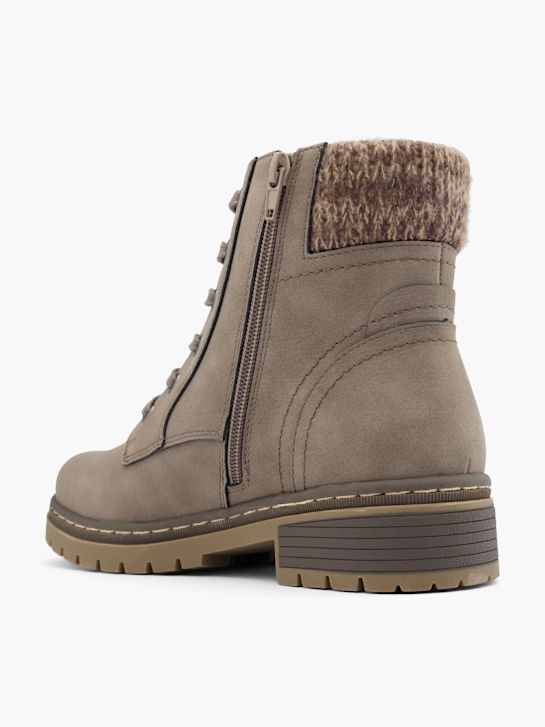 lekkie uliczne buty sznurowane w kolorze ciemnoszarym rico