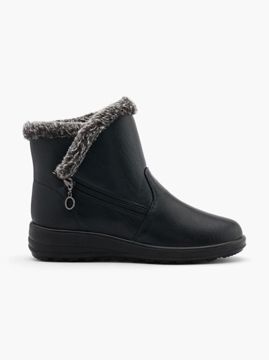 lekkie ulicznych zimowe buty w kolorze czarnym rico