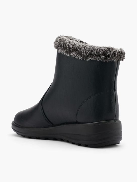 lekkie ulicznych zimowe buty w kolorze czarnym rico