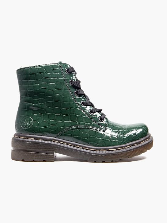 buty rieker sznurowane zielony rico