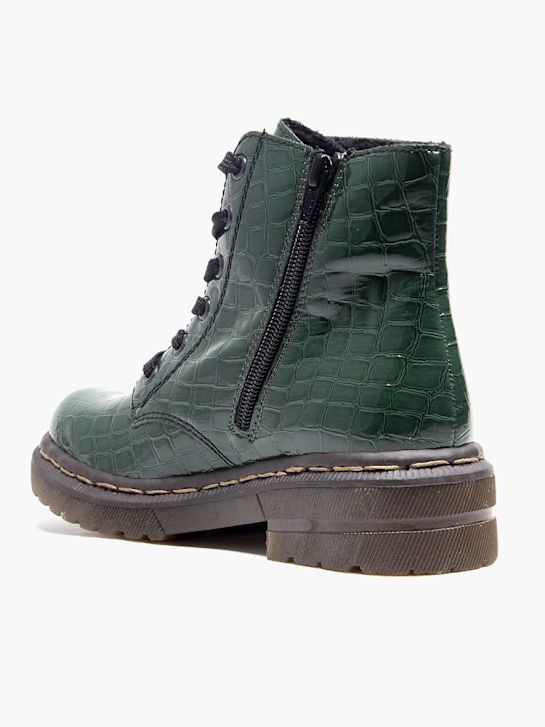 buty rieker sznurowane zielony rico