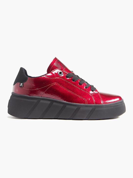 niskie buty rieker czerwony rico