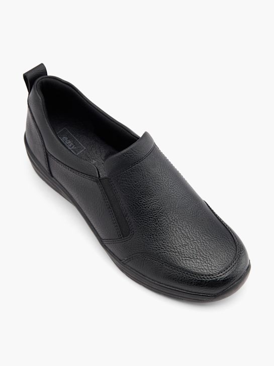 lekka ulica buty na niskim obcasie w kolorze czarnym rico