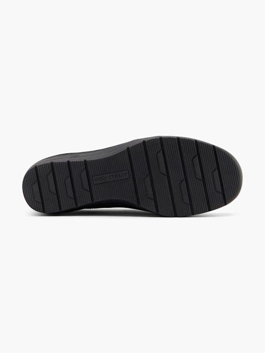 lekka ulica buty na niskim obcasie w kolorze czarnym rico