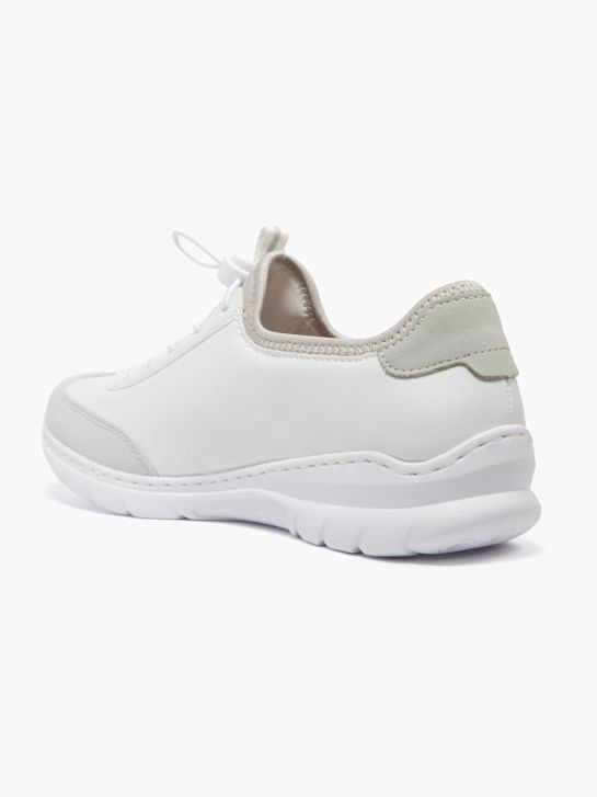 niskie buty rieker biały rico