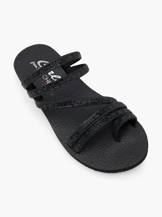sandały skechers zentrance czarne rico