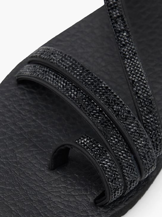 sandały skechers zentrance czarne rico