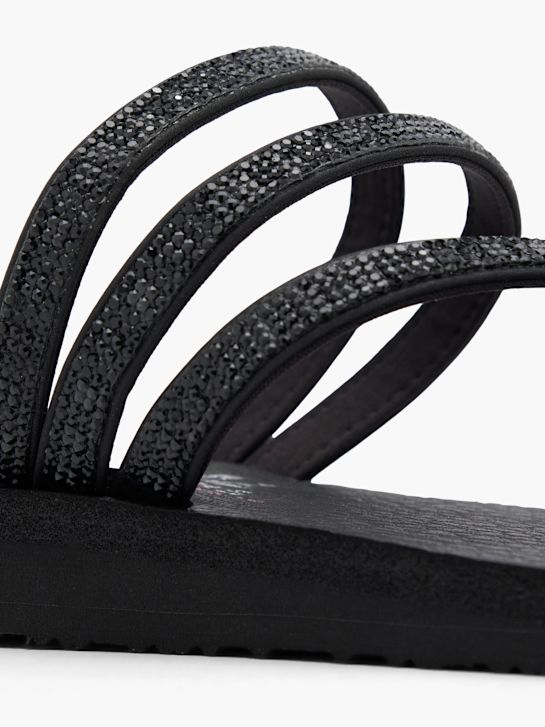 sandały skechers zentrance czarne rico