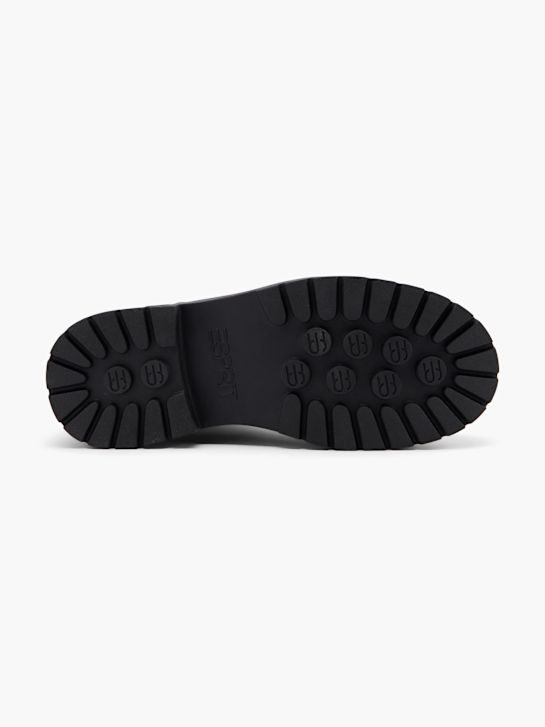 buty sznurowane esprit kolor czarny rico