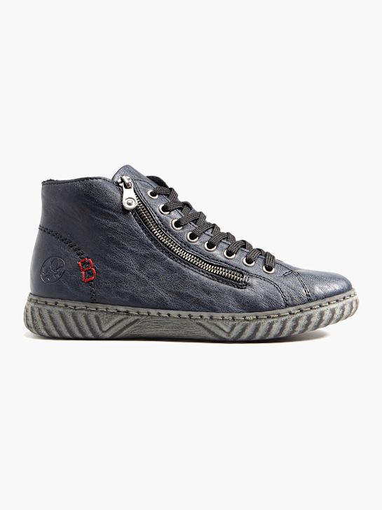 buty rieker high top trainer niebieski rico