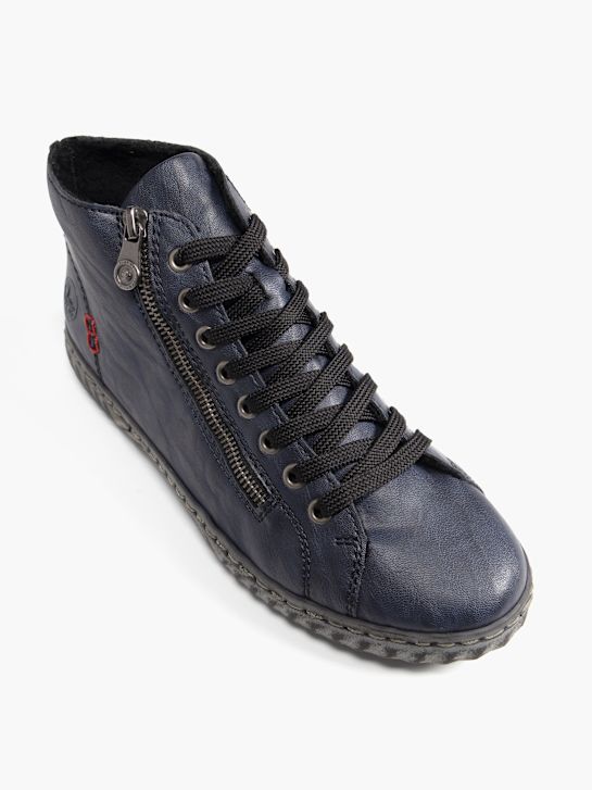 buty rieker high top trainer niebieski rico