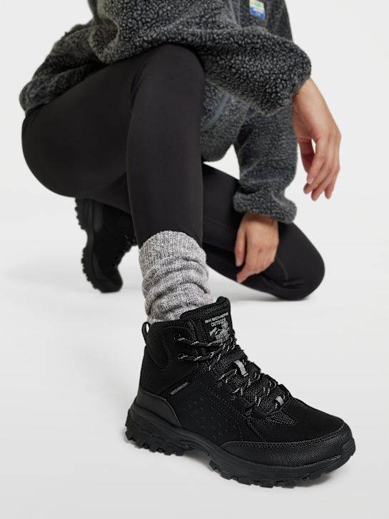 buty do biegania skechers clamber sznurowane czarny rico