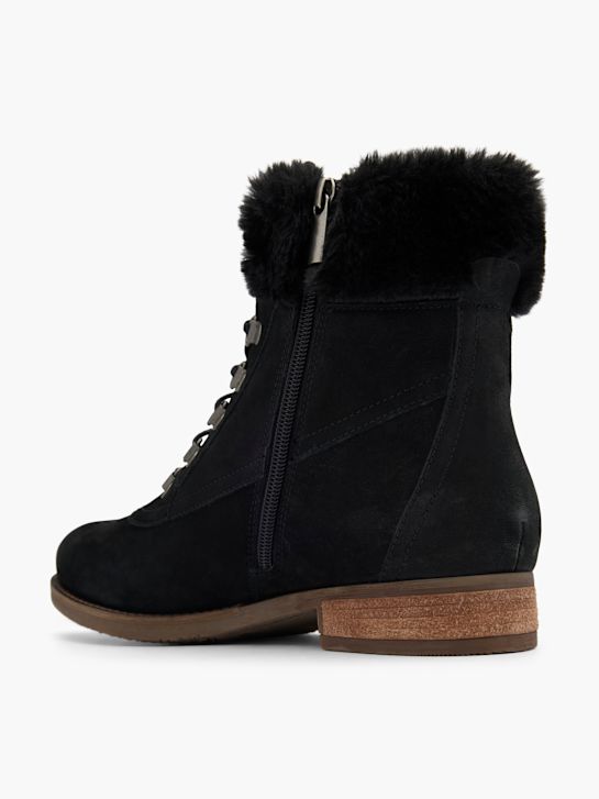 buty sznurowane hush puppies w kolorze czarnym rico