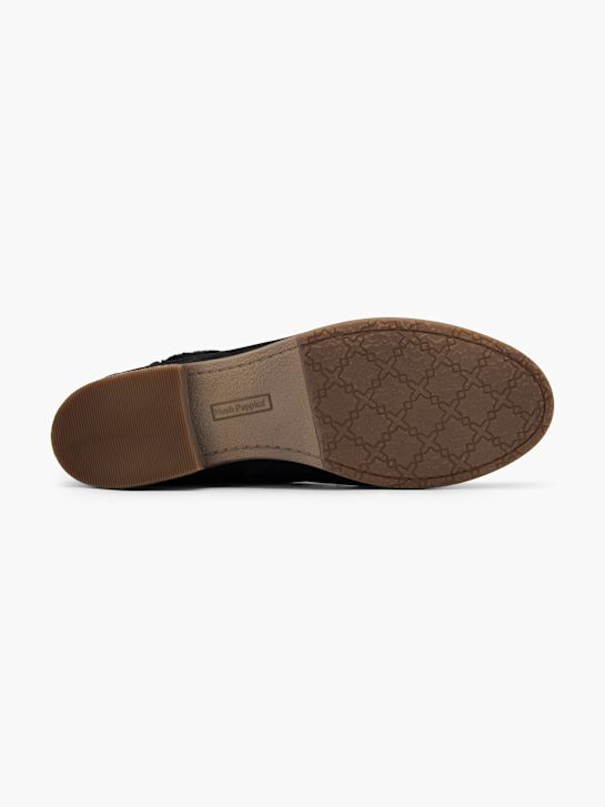 buty sznurowane hush puppies w kolorze czarnym rico
