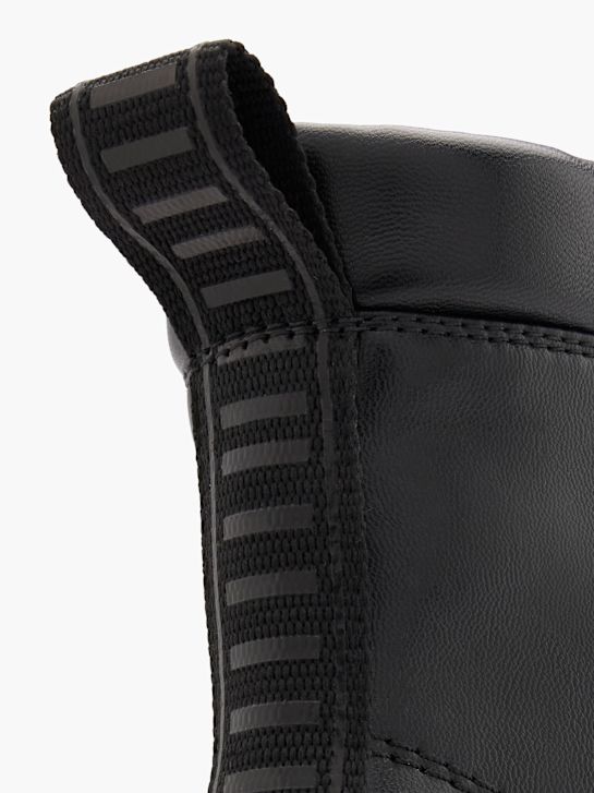 buty sznurowane graceland w kolorze czarnym rico