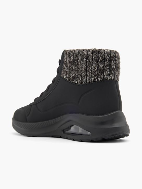 buty do biegania skechers con-air sznurowane czarny rico