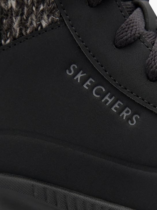 buty do biegania skechers con-air sznurowane czarny rico