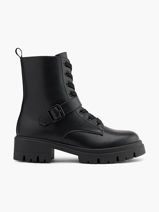 Подиумные buty sznurowane czarny rico