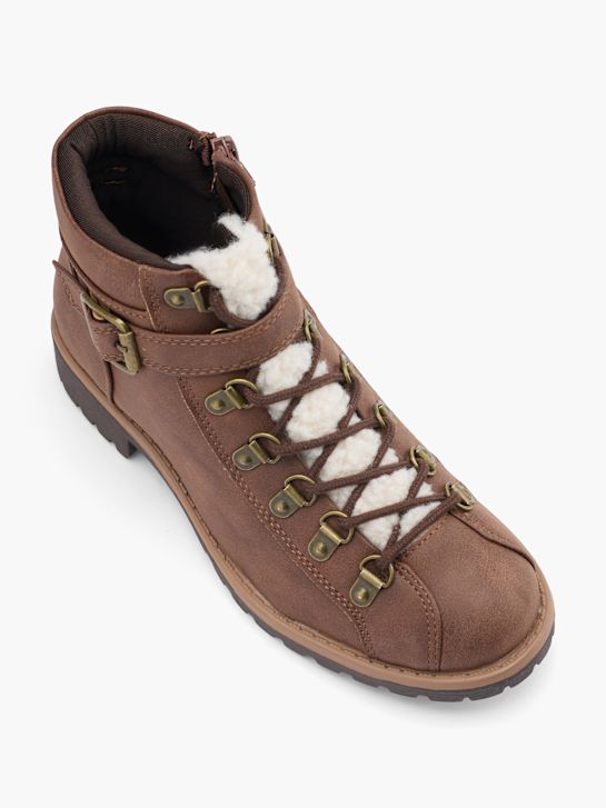 buty sznurowane graceland kolor brązowy rico