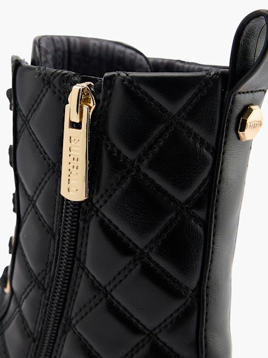buty sznurowane buffalo w kolorze czarnym rico