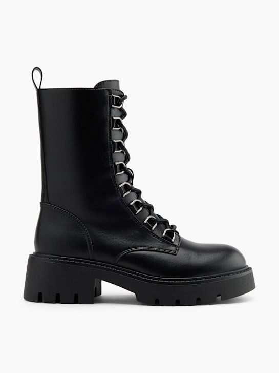 Подиумные buty sznurowane czarny rico