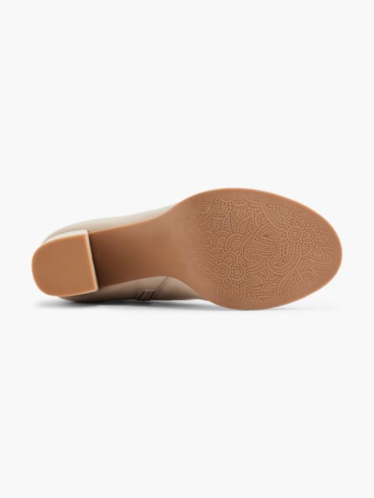 Подиумный szpilki open toe w kolorze ciemnoszarym rico