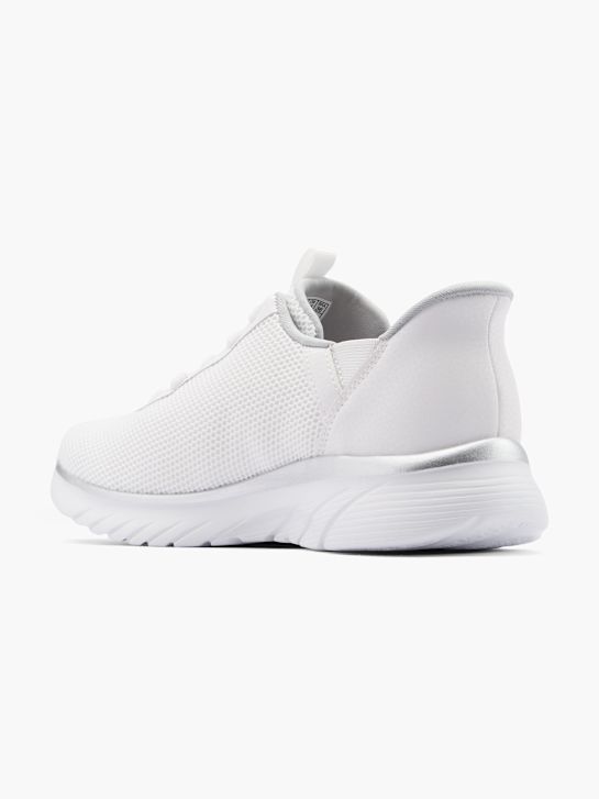 buty do biegania skechers swift fit sole provider slip-on trainer biały rico