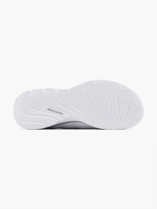 buty do biegania skechers swift fit sole provider slip-on trainer biały rico