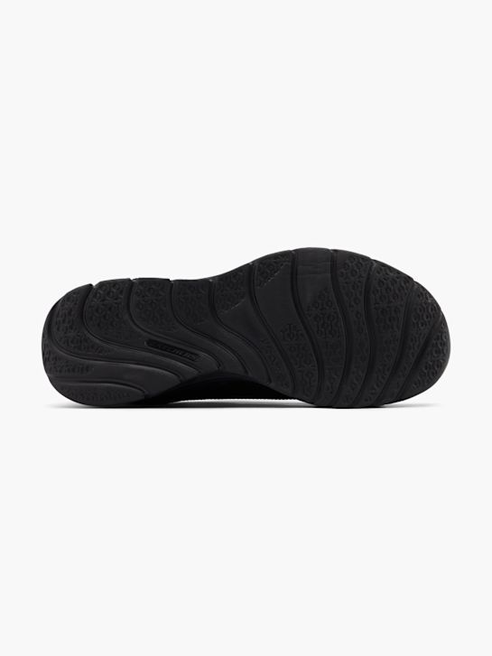 buty do biegania skechers swift fit sole provider slip-on trainer czarny rico