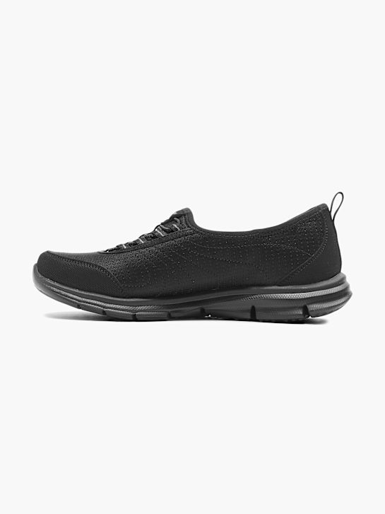 buty do biegania skechers enlivened slip-on trainer czarny rico