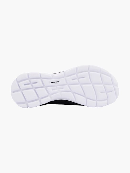buty do biegania skechers pure genius swift fit slip-on trainer czarny rico