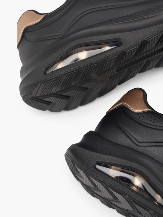 buty do biegania skechers con-air slip-on trainer czarny rico