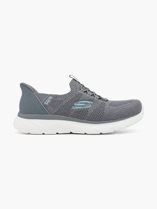 buty do biegania skechers swift fit sole provider slip-on trainer szary rico