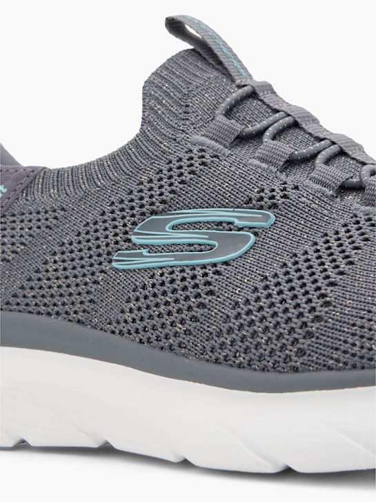 buty do biegania skechers swift fit sole provider slip-on trainer szary rico