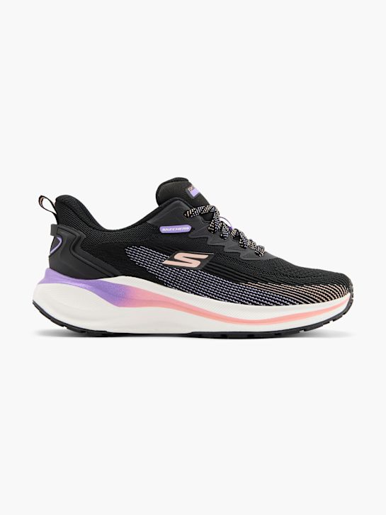 buty do biegania skechers transpire slip-on trainer czarny rico