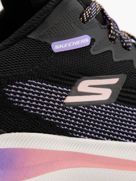 buty do biegania skechers transpire slip-on trainer czarny rico