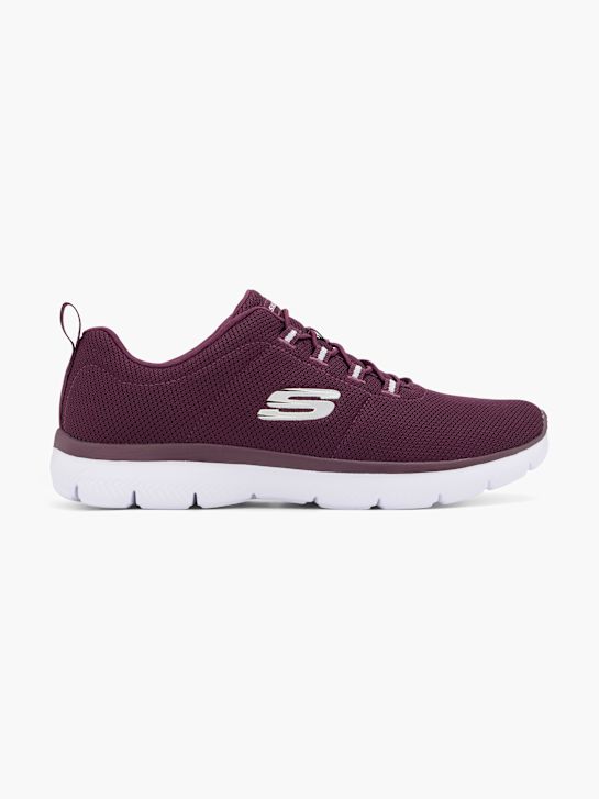 skechers pure genius - buty do biegania-слипоны optimistic mix kolor bordowy rico