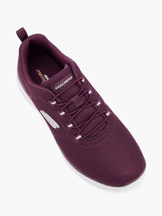skechers pure genius - buty do biegania-слипоны optimistic mix kolor bordowy rico