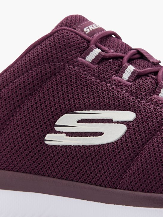 skechers pure genius - buty do biegania-слипоны optimistic mix kolor bordowy rico
