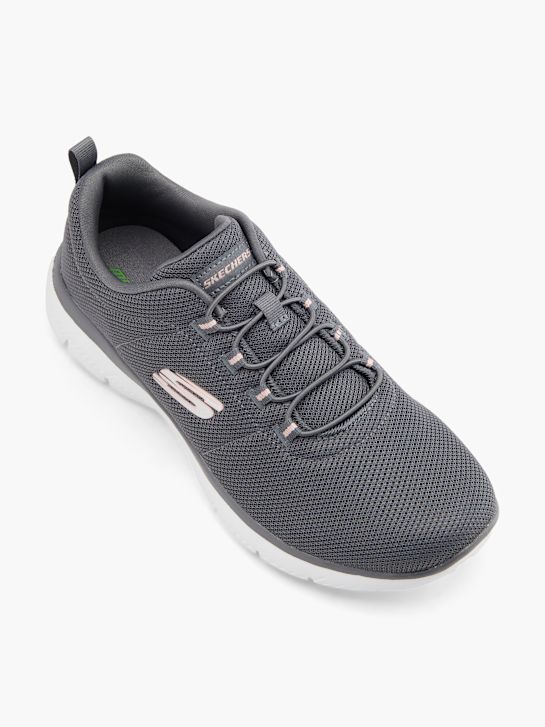 skechers pure genius - buty do biegania-слипоны optimistic mix kolor szary rico