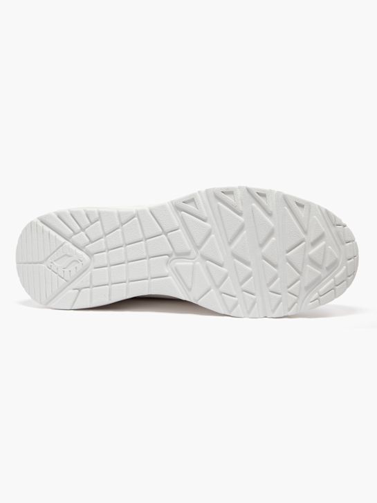 buty do biegania skechers uno wedge chunky trainer biały rico