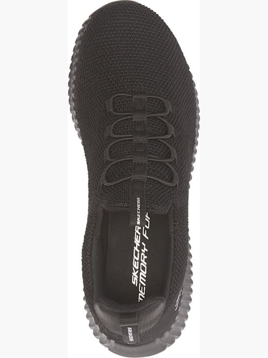 buty do biegania skechers ultra flex slip-on trainer czarny rico