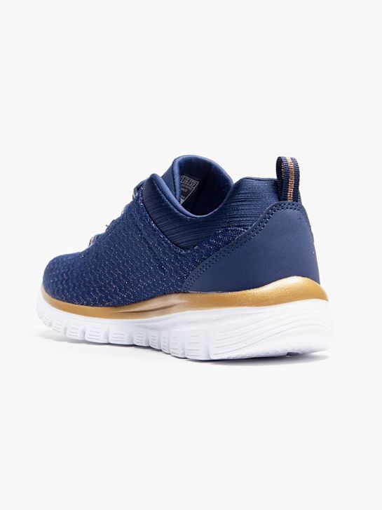 buty do biegania skechers graceful 2.0 slip-on trainer niebieski rico