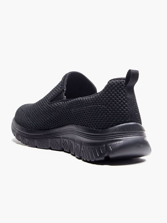 buty do biegania skechers graceful 2.0 slip-on trainer czarny rico