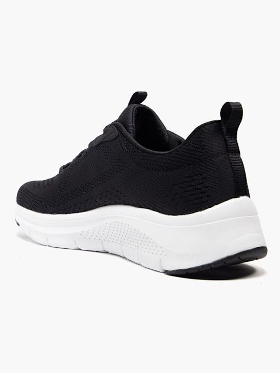 buty do biegania skechers arch comfort slip-on trainer czarny rico