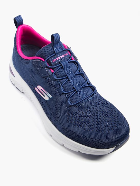 buty do biegania skechers arch comfort slip-on trainer niebieski rico