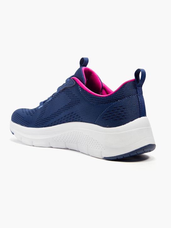 buty do biegania skechers arch comfort slip-on trainer niebieski rico