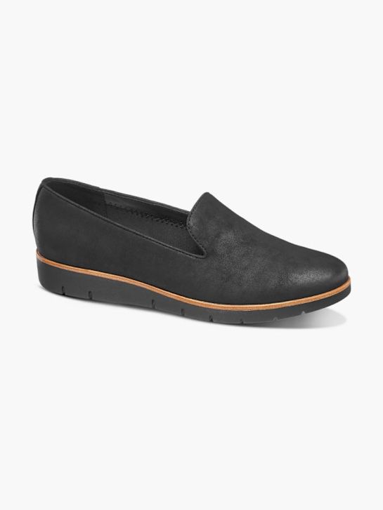niskie buty graceland w kolorze czarnym rico