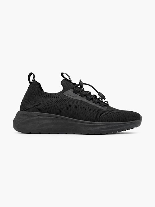 buty do biegania-слипоны graceland w kolorze czarnym rico