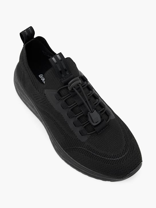 buty do biegania-слипоны graceland w kolorze czarnym rico